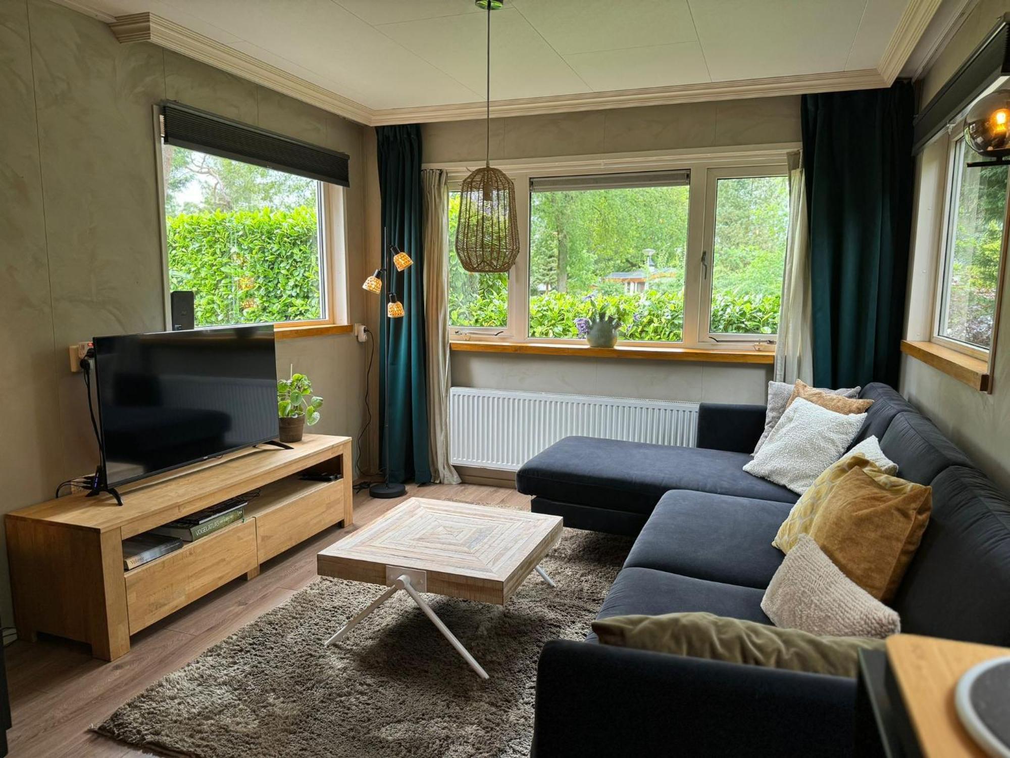 Sfeervol Chalet De Dassenburcht Emst Extérieur photo