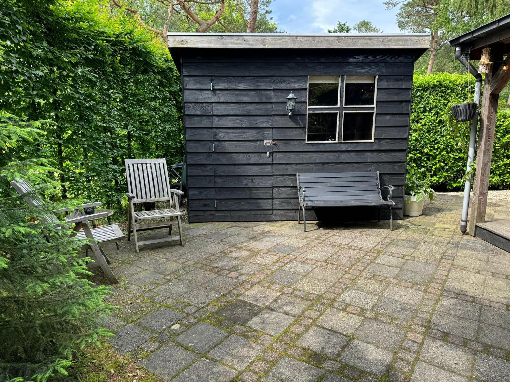 Sfeervol Chalet De Dassenburcht Emst Extérieur photo